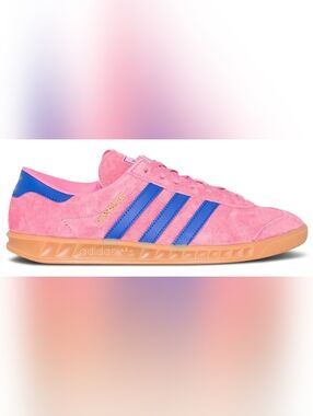ADIDAS ORIGINALS HAMBURG "CITY SERIES" [H00446] Pink & Blue Handball Spezial